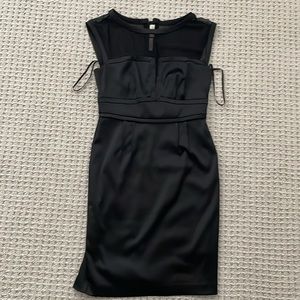 Black The Limited Scandal Collection Midi Dress Size 4